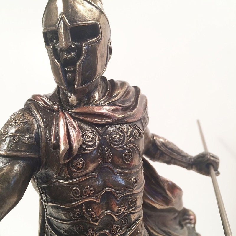 wu Sale - Achilles Unleashed with Spear & Shield Statue Sculpture Figurine Troy - Image 5